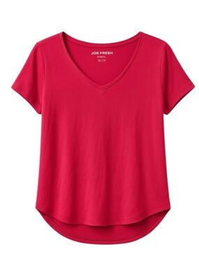 Joe Fresh Soft Essential Slub Tee Pink
